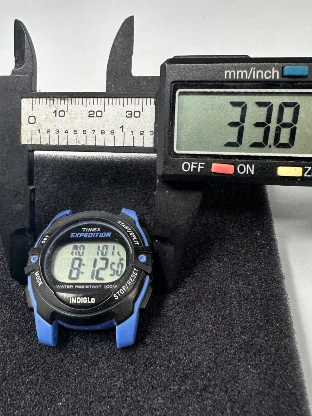 3/$30 Timex Expedition Digital Watch Men Women Black Blue No Band